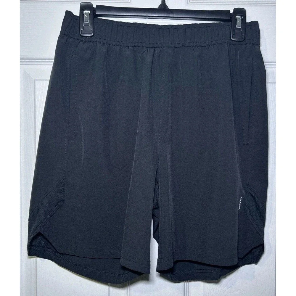 Balance Collection Shorts Men's Medium Black Lined Running Athletic Gym Stretch